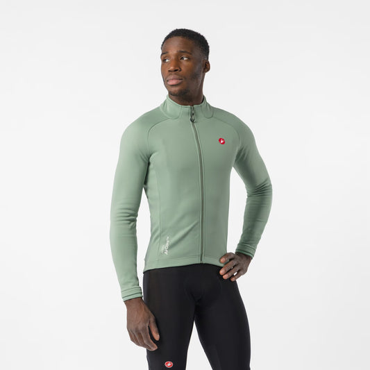 Castelli Competizione Jacket Men's Green Pepper - Image 1