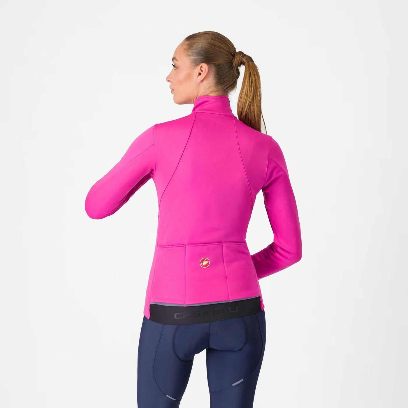 Castelli Espresso Air Jacket Women's Violet Pink - Image 2