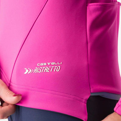 Castelli Espresso Air Jacket Women's Violet Pink - Image 5