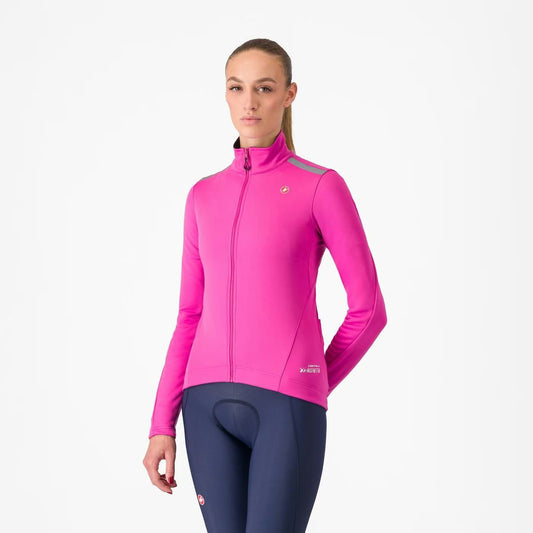 Castelli Espresso Air Jacket Women's Violet Pink - Image 1