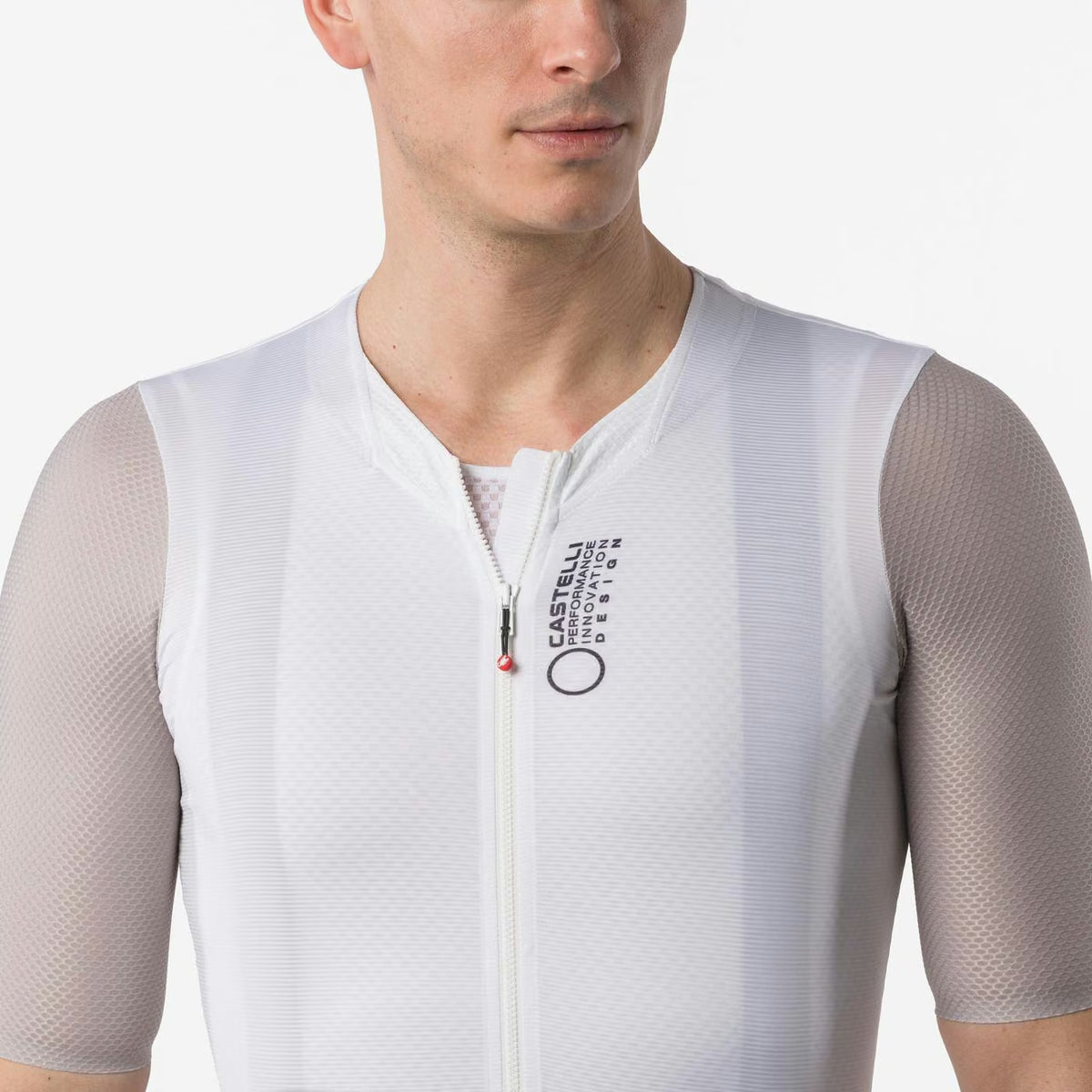 Castelli Corretto Jersey Men's Ivory/Clay-Black - Image 3