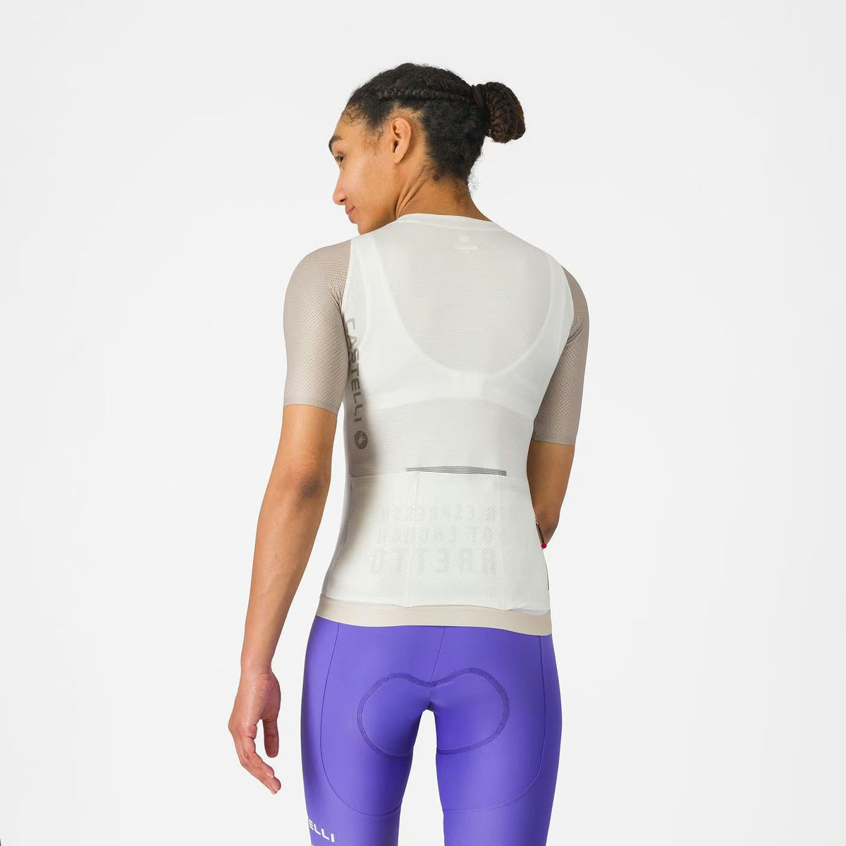Castelli Corretto Jersey Women's Ivory/Clay - Image 2