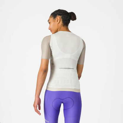 Castelli Corretto Jersey Women's Ivory/Clay - Image 2
