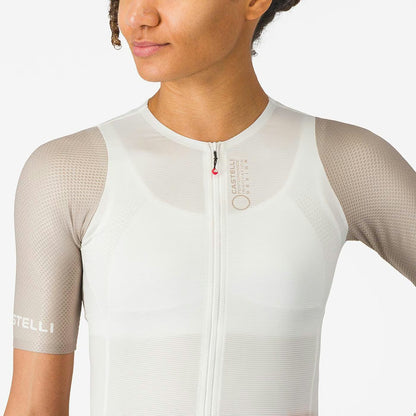 Castelli Corretto Jersey Women's Ivory/Clay - Image 3