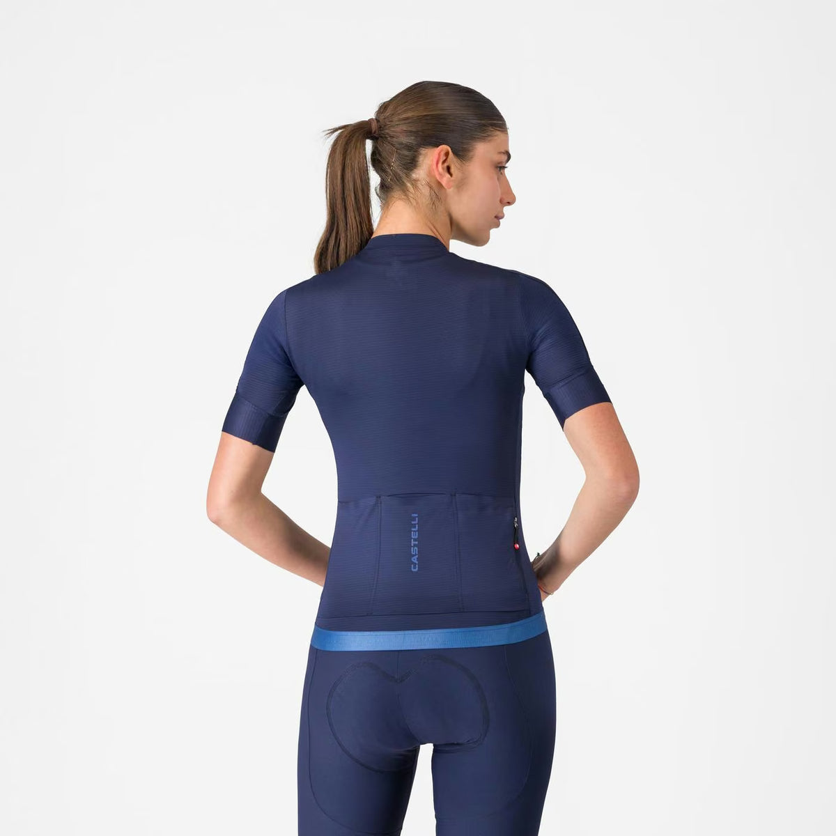 Castelli Espresso 2 W Jersey Women's Belgian Blue - Image 2