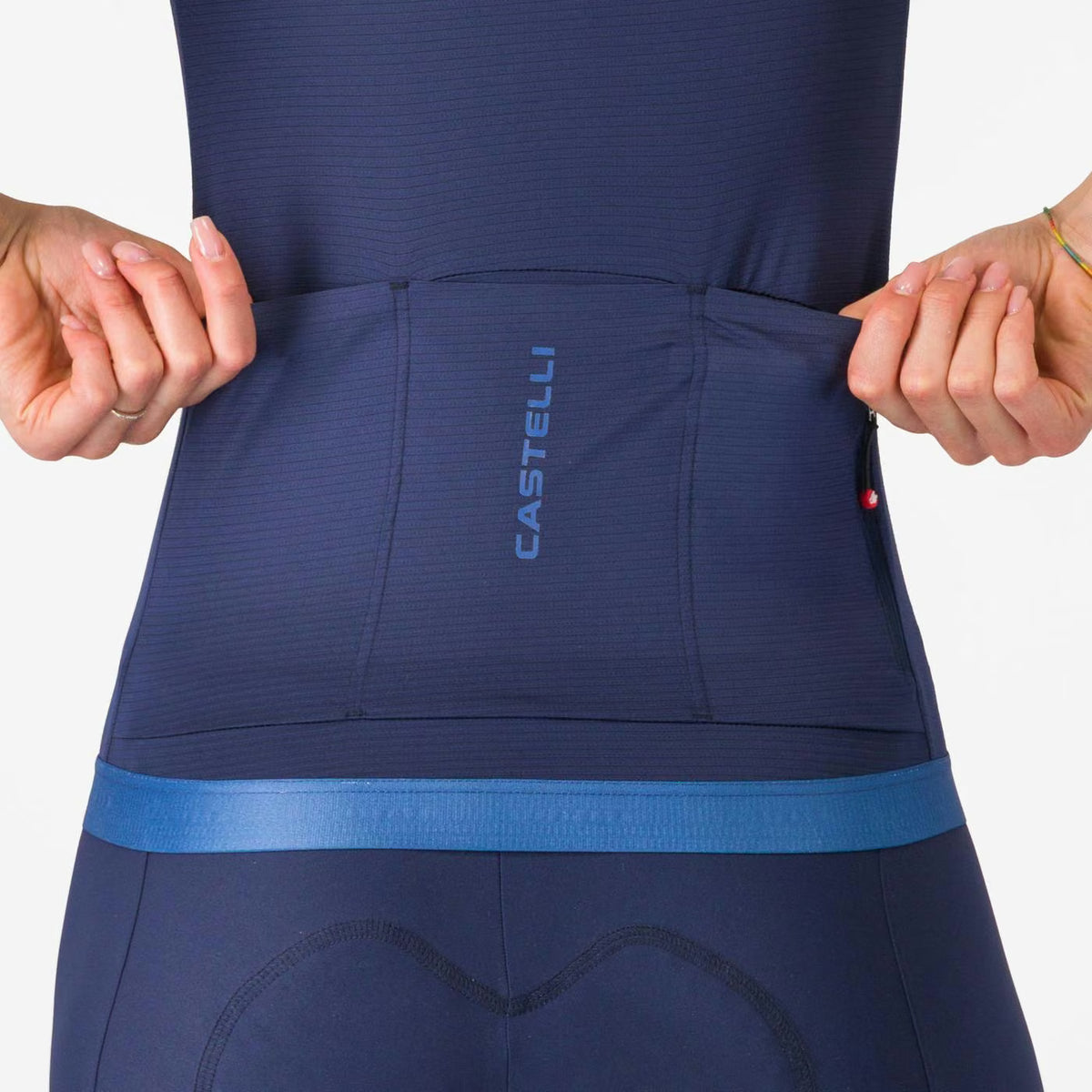Castelli Espresso 2 W Jersey Women's Belgian Blue - Image 4