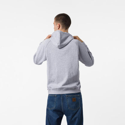 Castelli Logo Hoodie Melagne Gray - Image 2