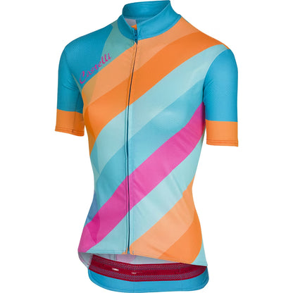 Castelli Prisma Jersey Women's Multicolour Sky Blue - Image 1