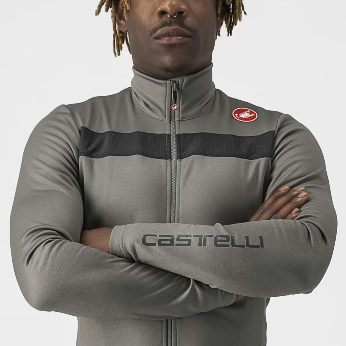 Castelli Puro 3 FZ Jersey Men's Black - Image 4