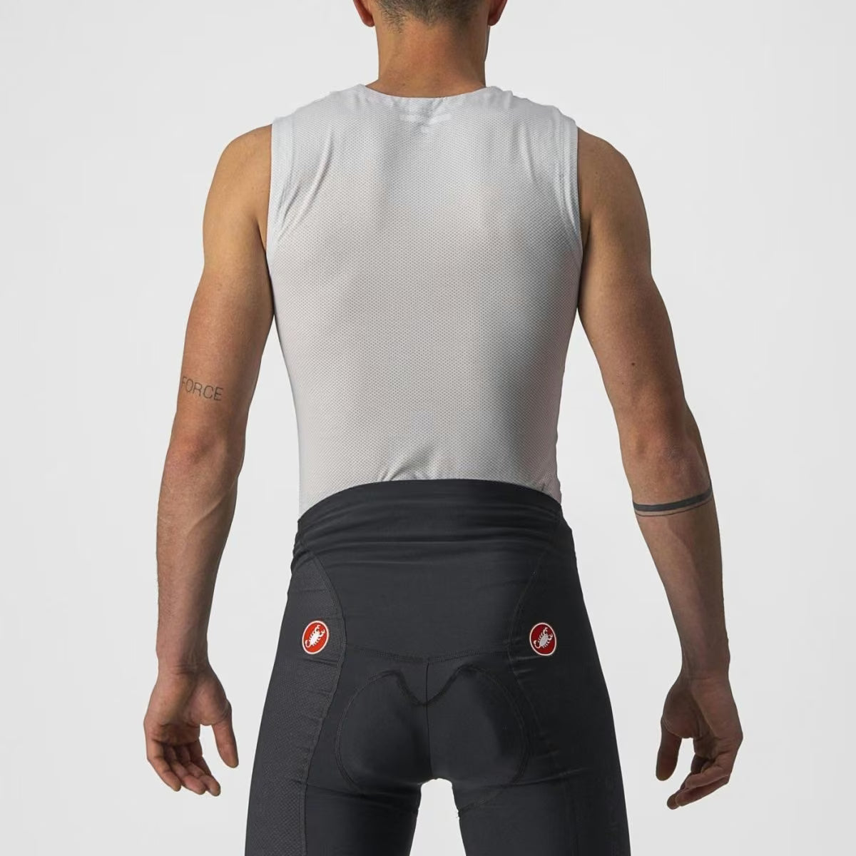 Castelli Active Cooling Sleeveless Baselayer Men's Silver Gray - Image 2