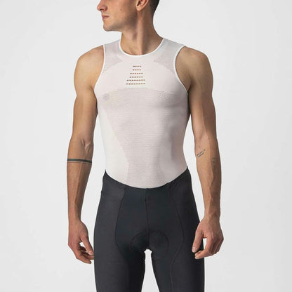 Castelli Core Seamless Sleeveless Baselayer Men's White - Image 1