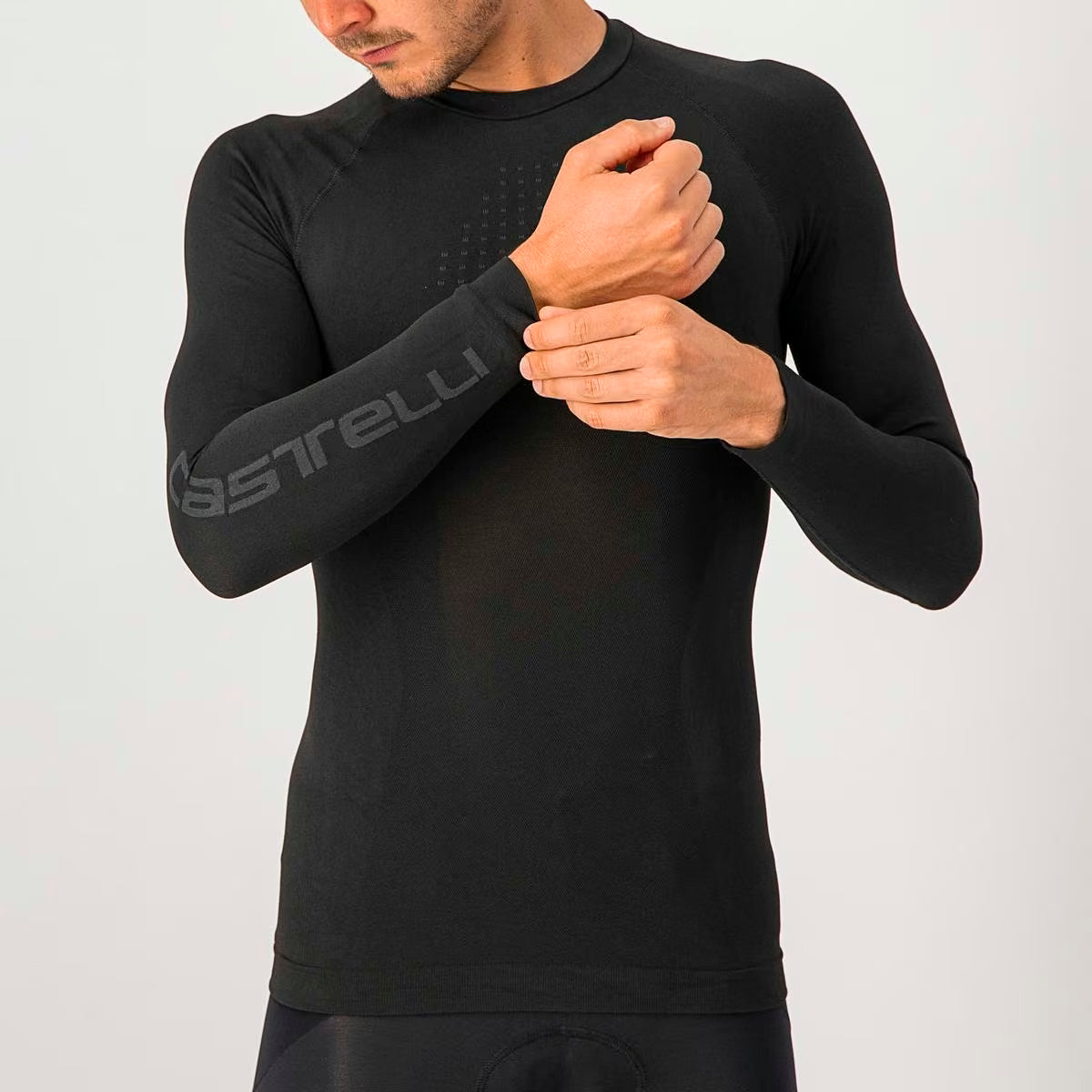 Castelli Core Seamless Long Sleeve Baselayer Men's Black - Image 3
