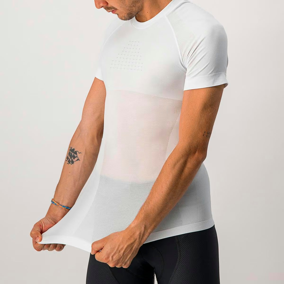Castelli Core Seamless SS Baselayer Men's White - Image 4
