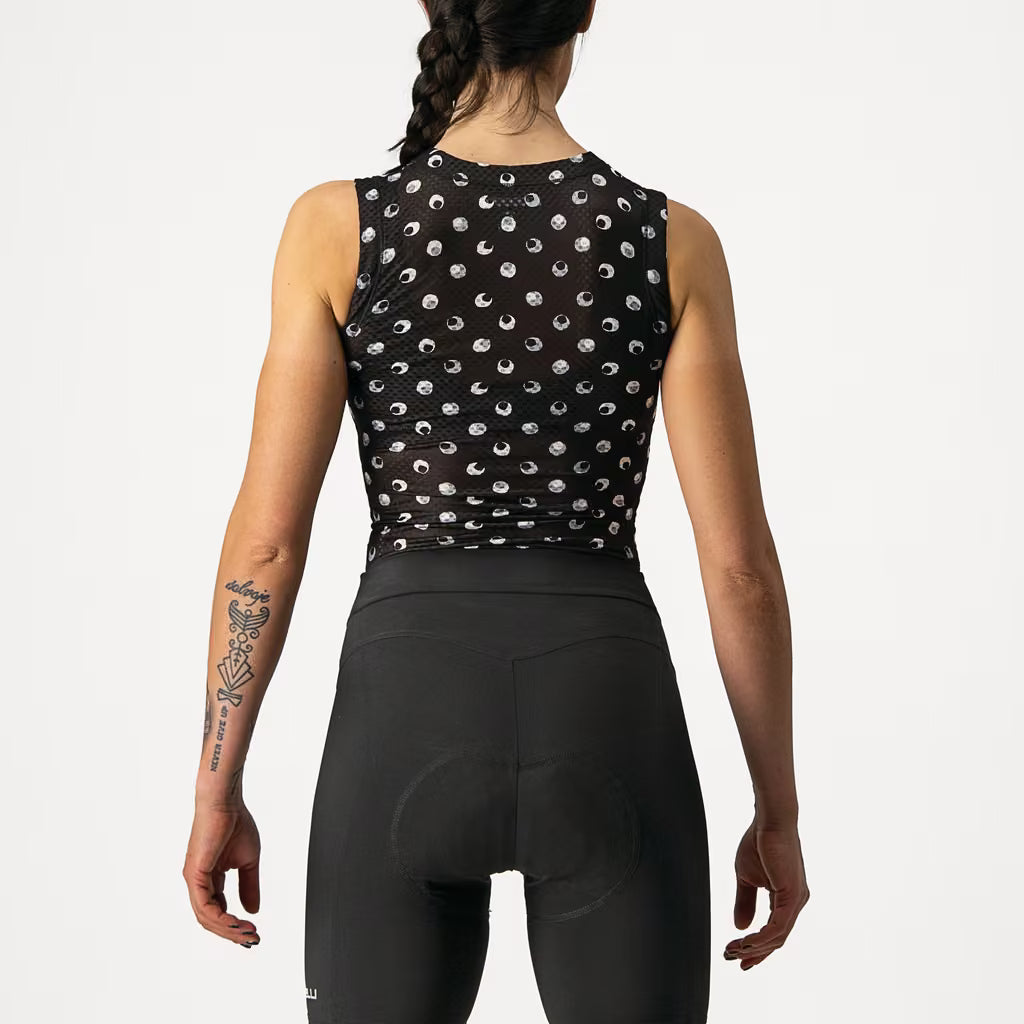 Castelli Pro Mesh 3 Sleeveless Baselayer Women's Light Black - Image 2
