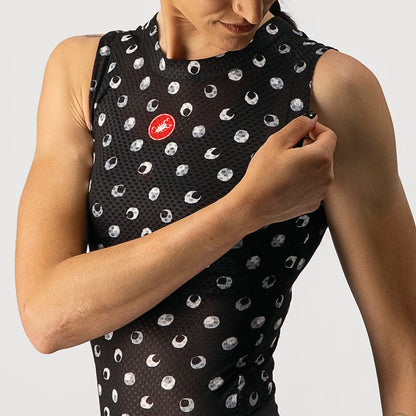 Castelli Pro Mesh 3 Sleeveless Baselayer Women's Light Black - Image 4