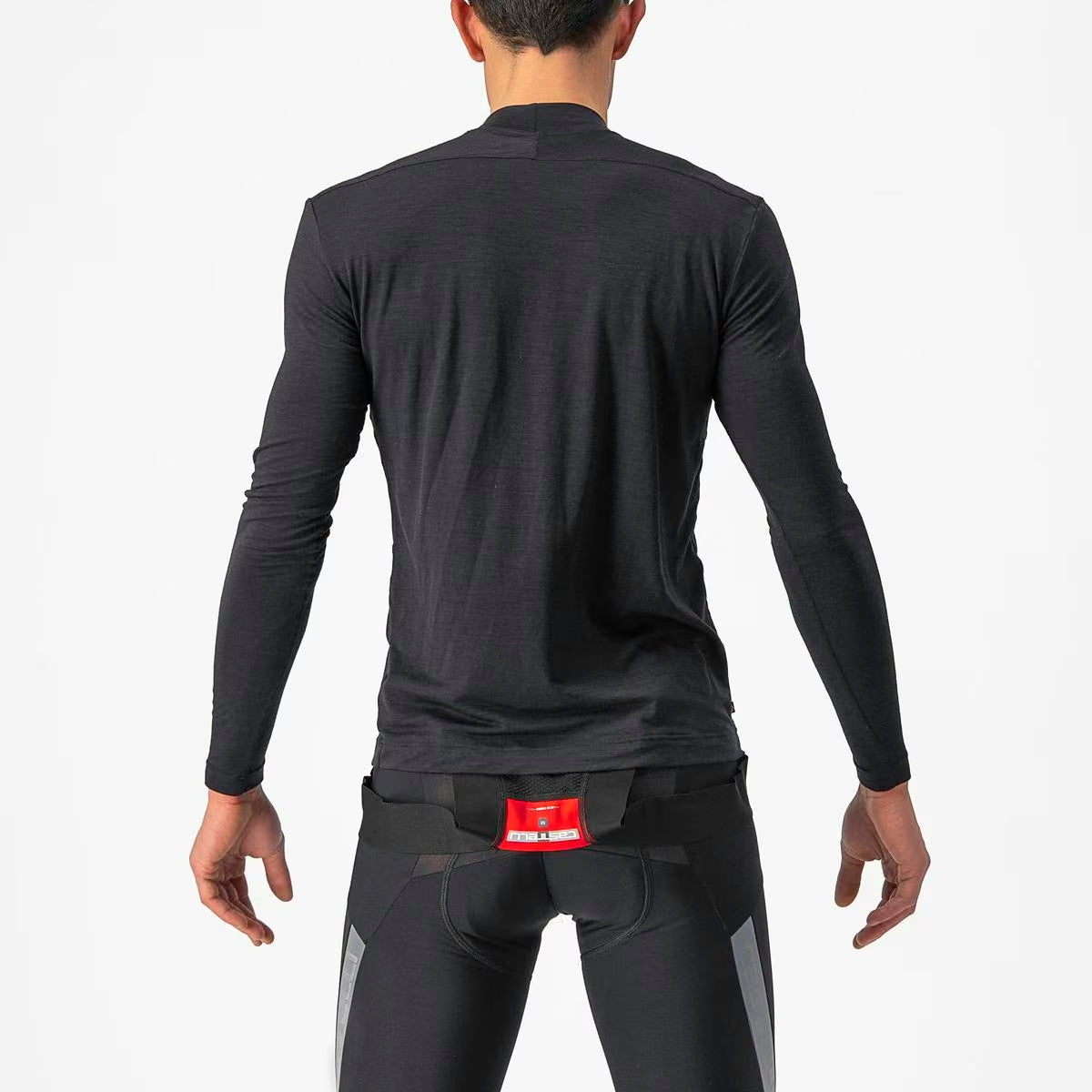 Castelli Bandito Wool LS Baselayer Men's Black - Image 2