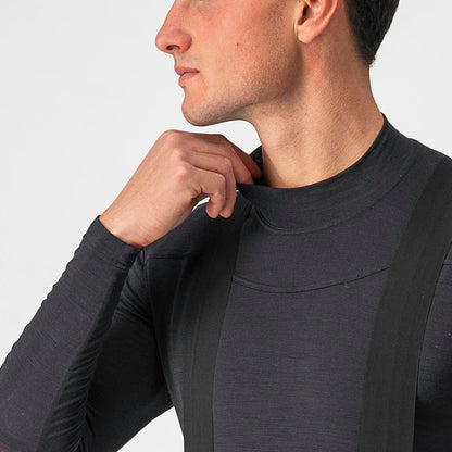 Castelli Bandito Wool LS Baselayer Men's Black - Image 4