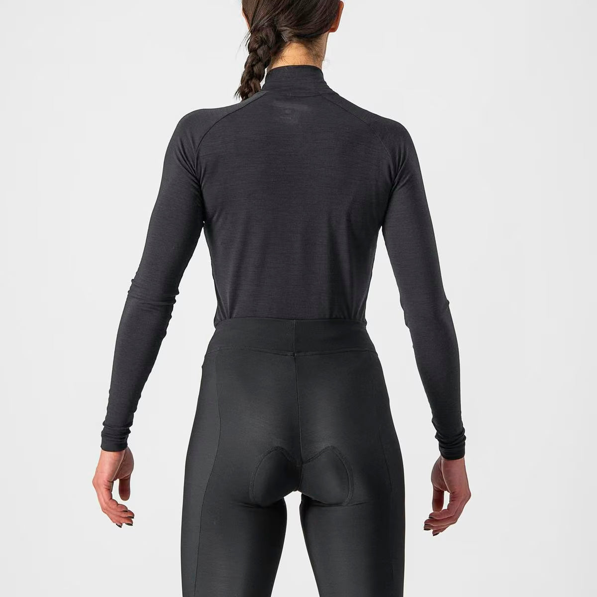 Castelli Bandito Wool LS Baselayer Women's Black - Image 2