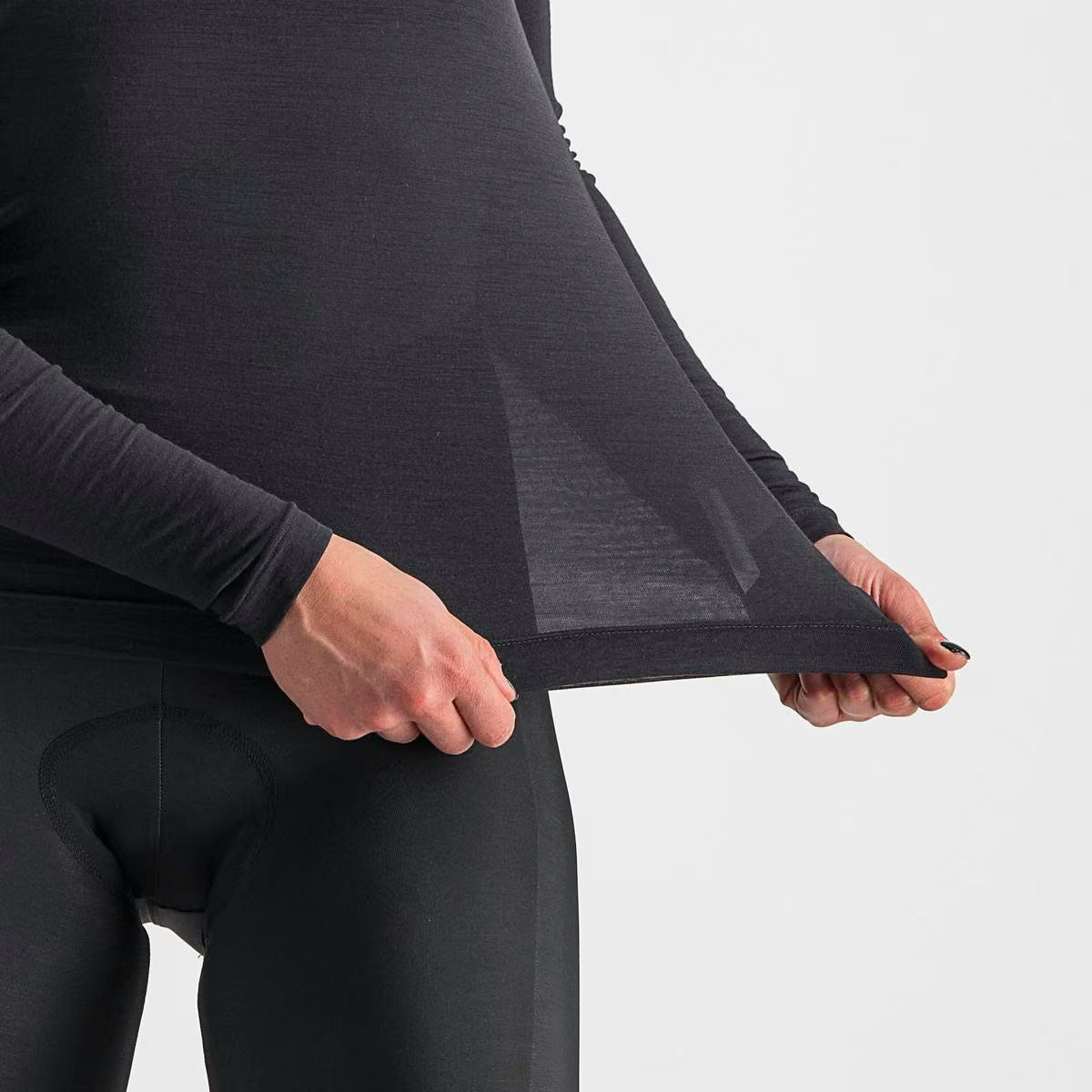 Castelli Bandito Wool LS Baselayer Women's Black - Image 4