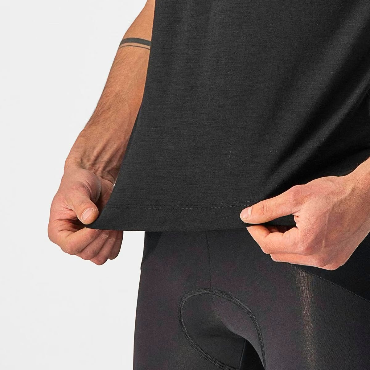 Castelli Bandito Wool SS Baselayer Men's Black - Image 3