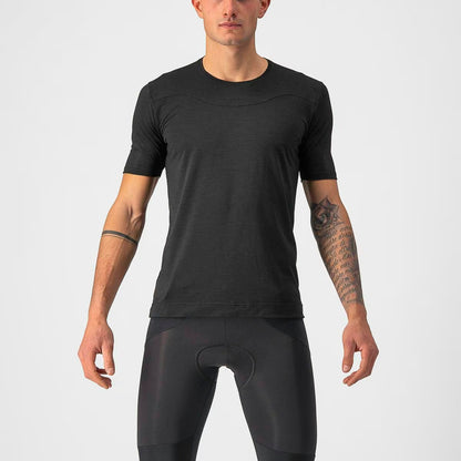 Castelli Bandito Wool SS Baselayer Men's Black - Image 1