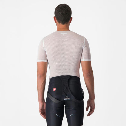 Castelli Pro Mesh 2.0 Short Sleeve Baselayer Men's White - Image 2