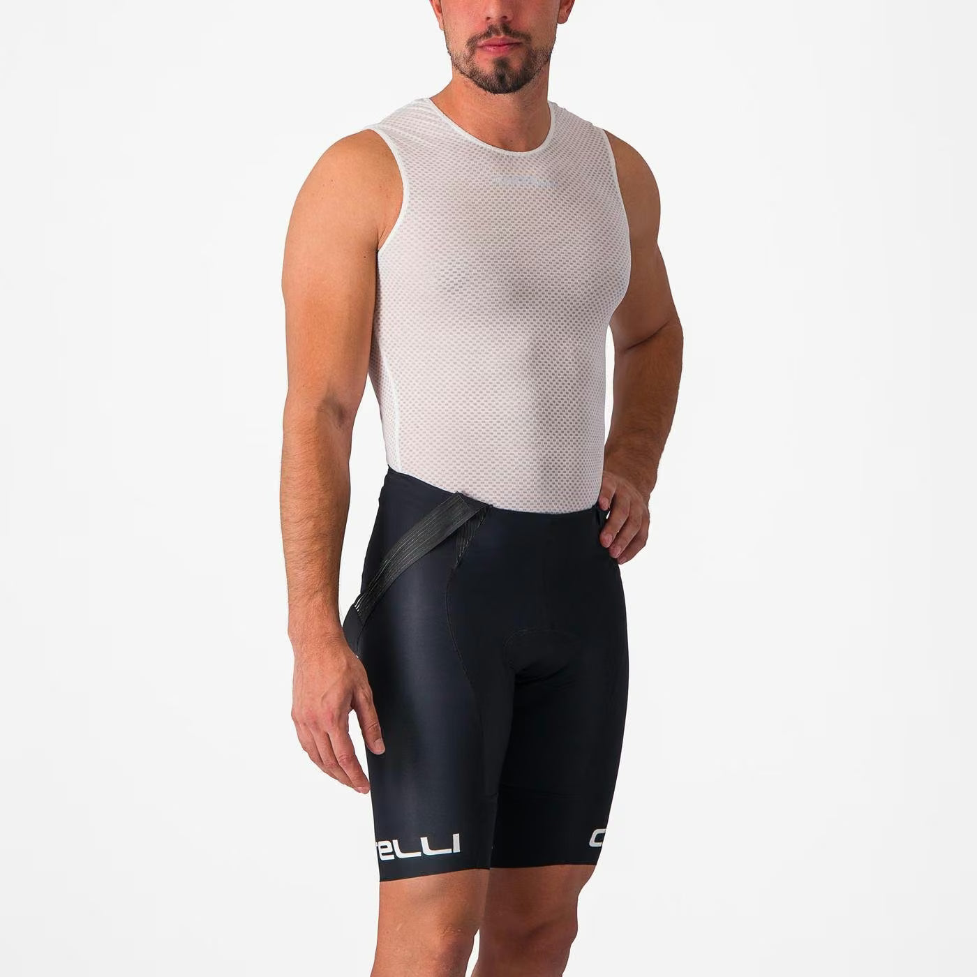 Castelli Pro Mesh 2.0 SL Sleeveless Baselayer Men's White - Image 3