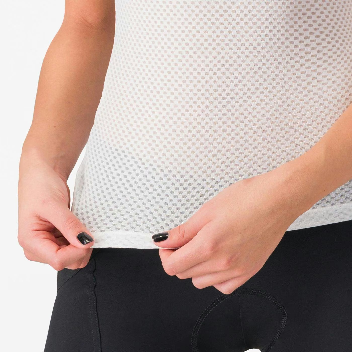 Castelli Pro Mesh Sleeveless Baselayer Women's White - Image 4