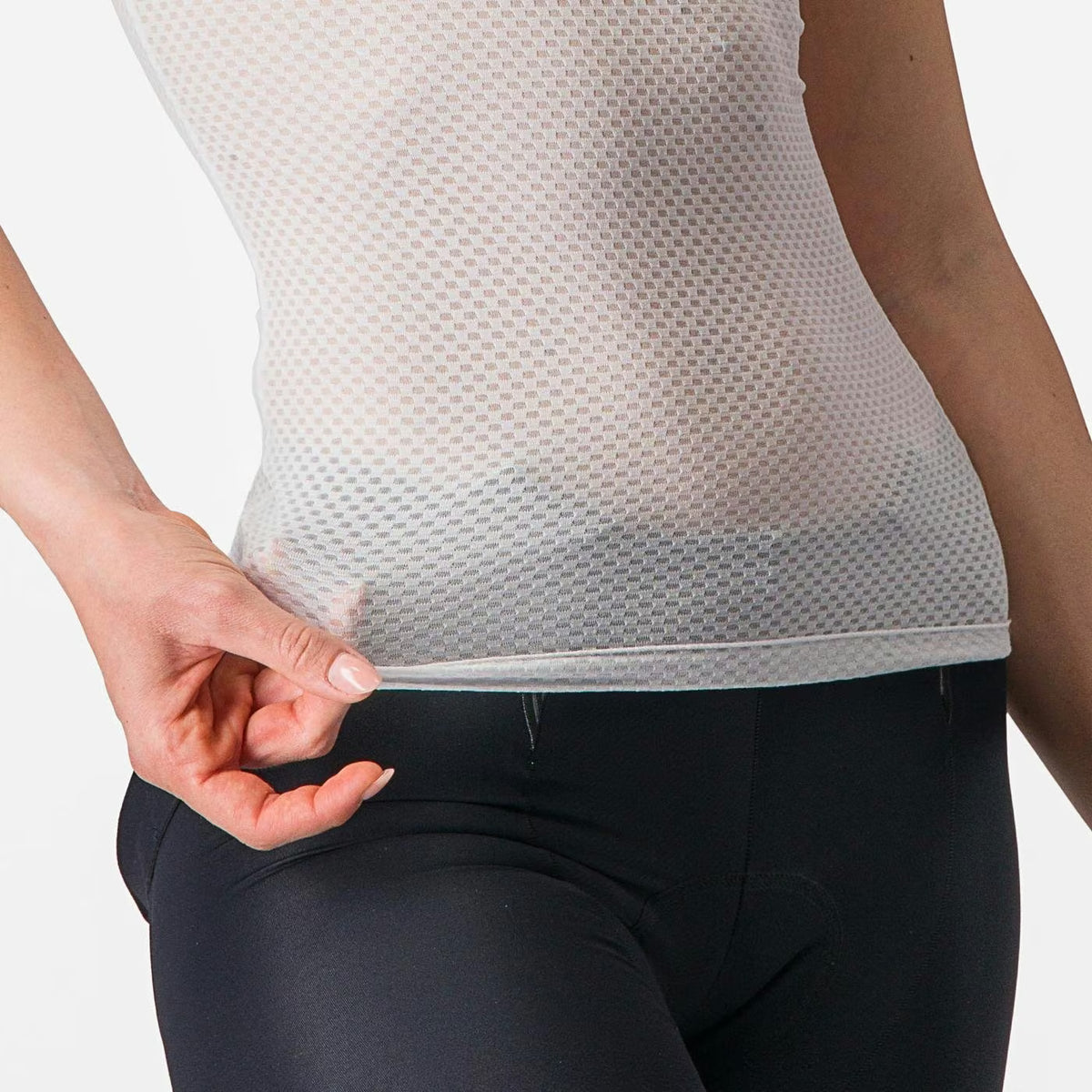 Castelli Pro Mesh Sleeveless Baselayer Women's White - Image 6