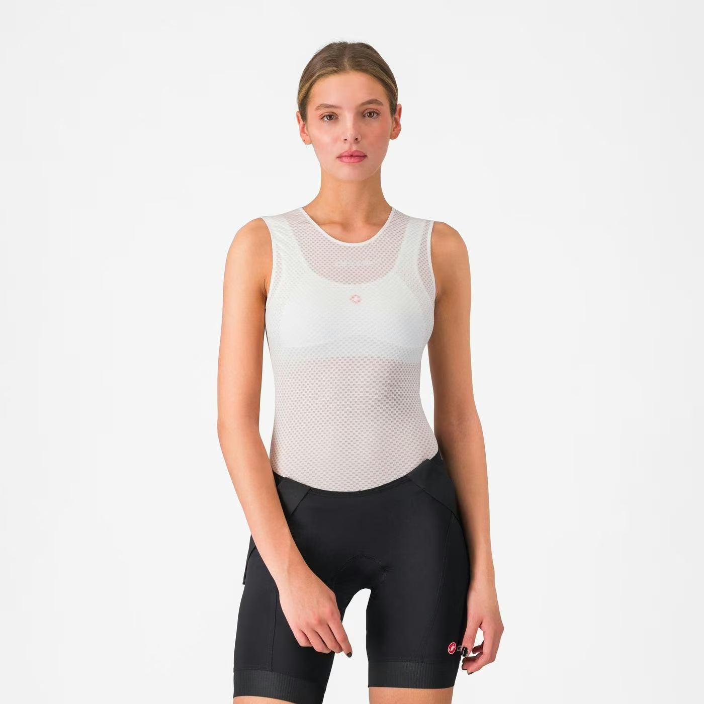 Castelli Pro Mesh Sleeveless Baselayer Women's White - Image 1