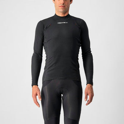 Castelli Flanders Warm LS Baselayer Men's Black - Image 1