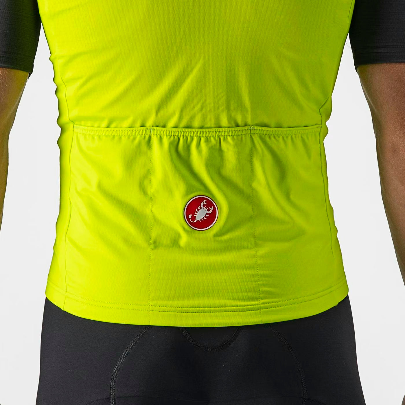 Castelli Pro Thermal Mid Vest Men's Electric Lime - Image 3