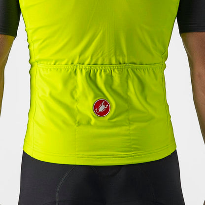 Castelli Pro Thermal Mid Vest Men's Electric Lime - Image 3