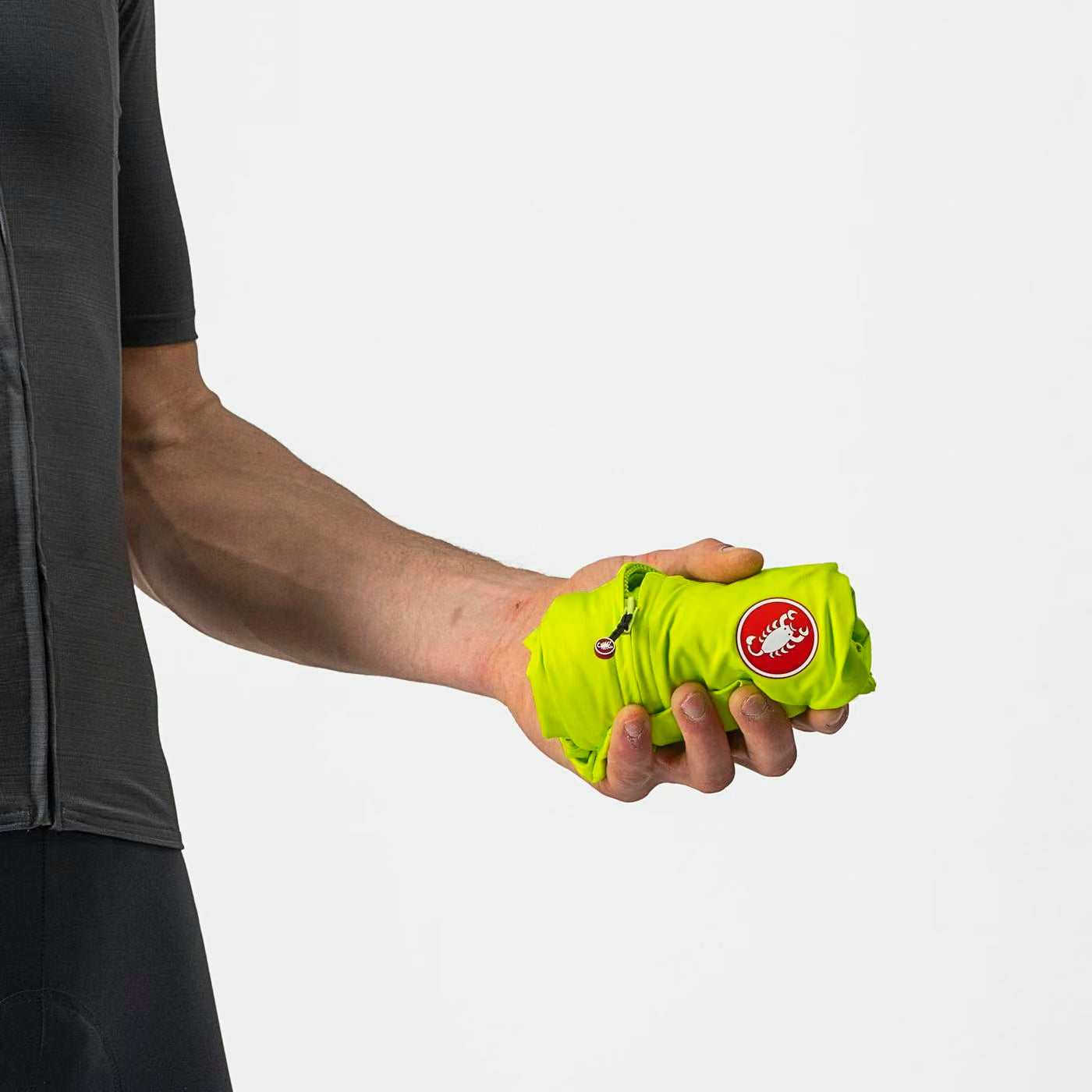 Castelli Pro Thermal Mid Vest Men's Electric Lime - Image 9