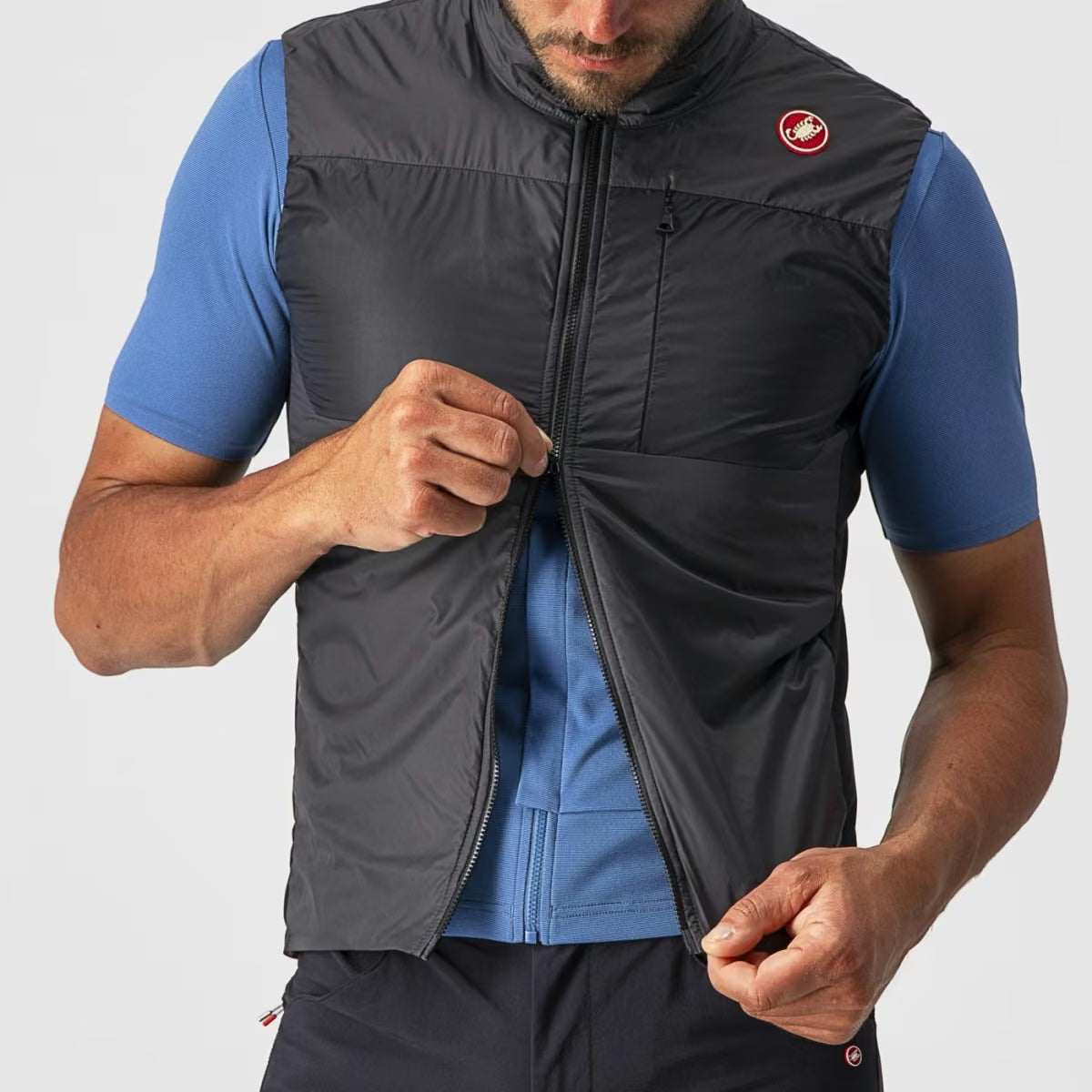 Castelli Unlimited Puffy Vest Men's Black - Image 6