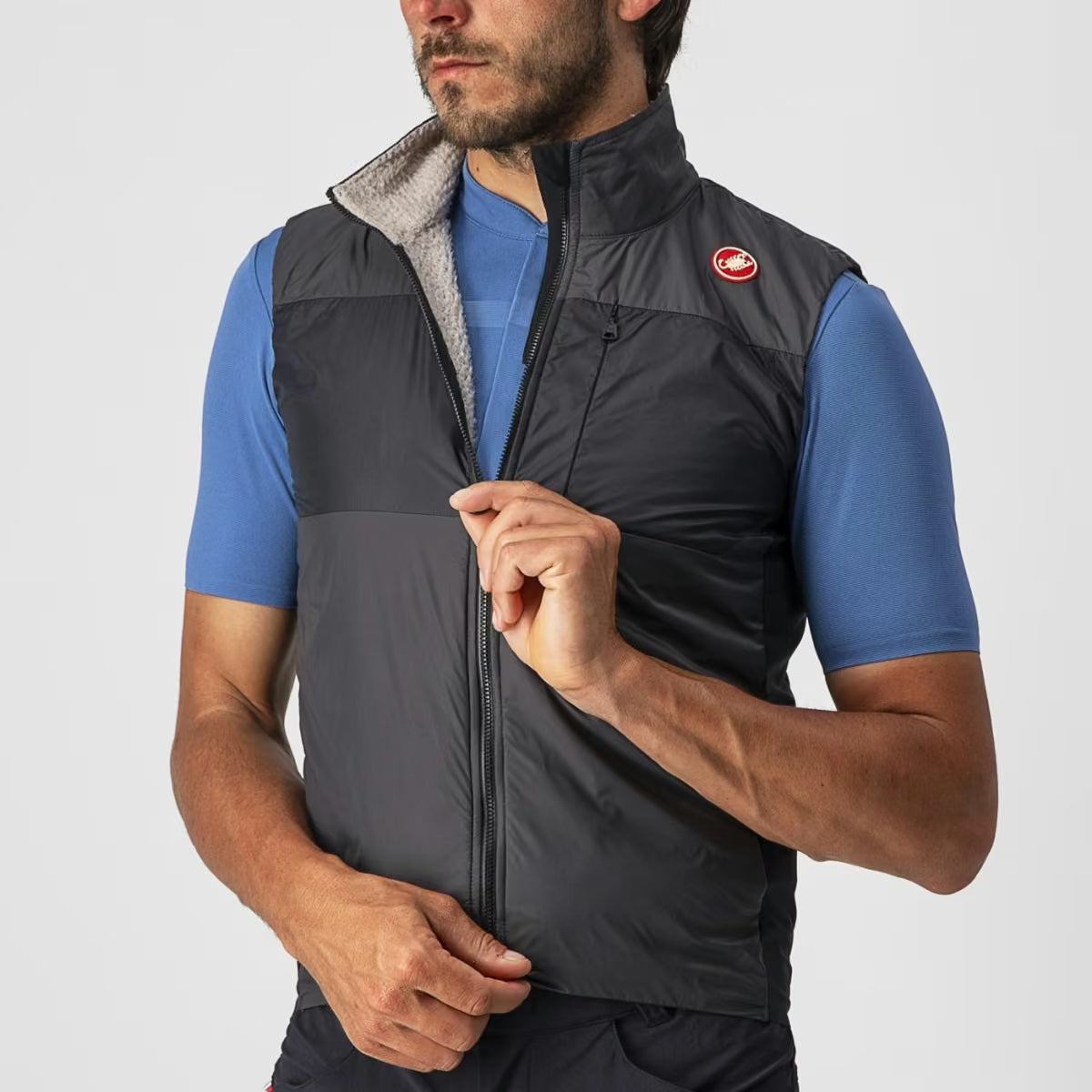 Castelli Unlimited Puffy Vest Men's Black - Image 7