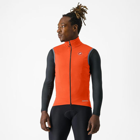 Castelli Perfetto RoS 2 Vest Men's Brilliant Orange - Image 1