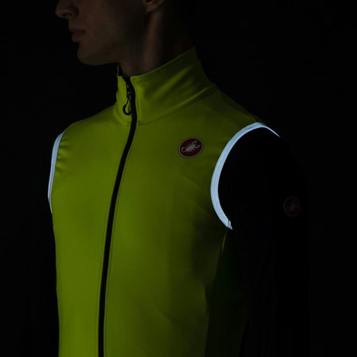 Castelli Perfetto RoS 2 Vest Men's Electric Lime - Image 10