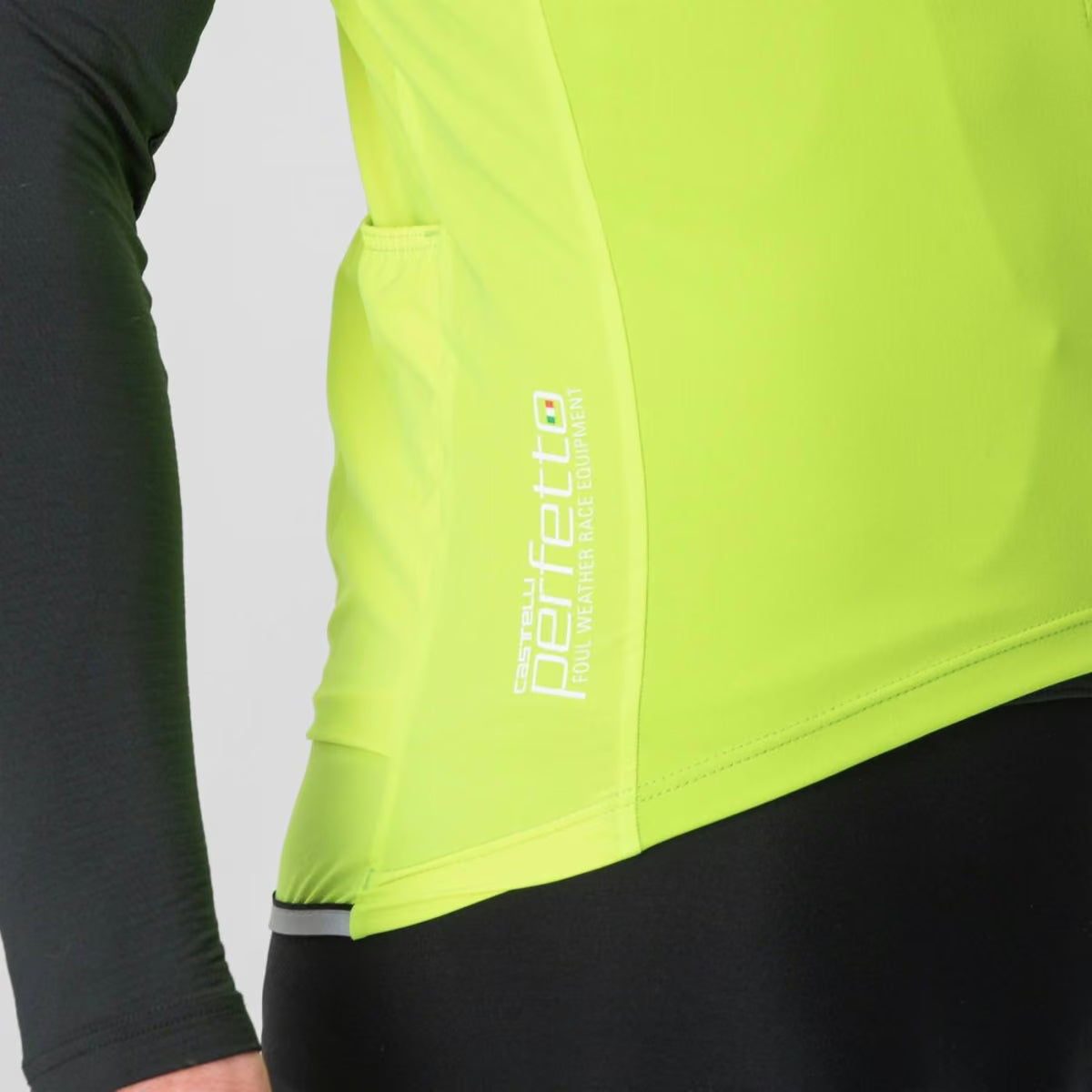 Castelli Perfetto RoS 2 Vest Men's Electric Lime - Image 4