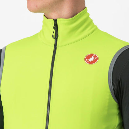 Castelli Perfetto RoS 2 Vest Men's Electric Lime - Image 5