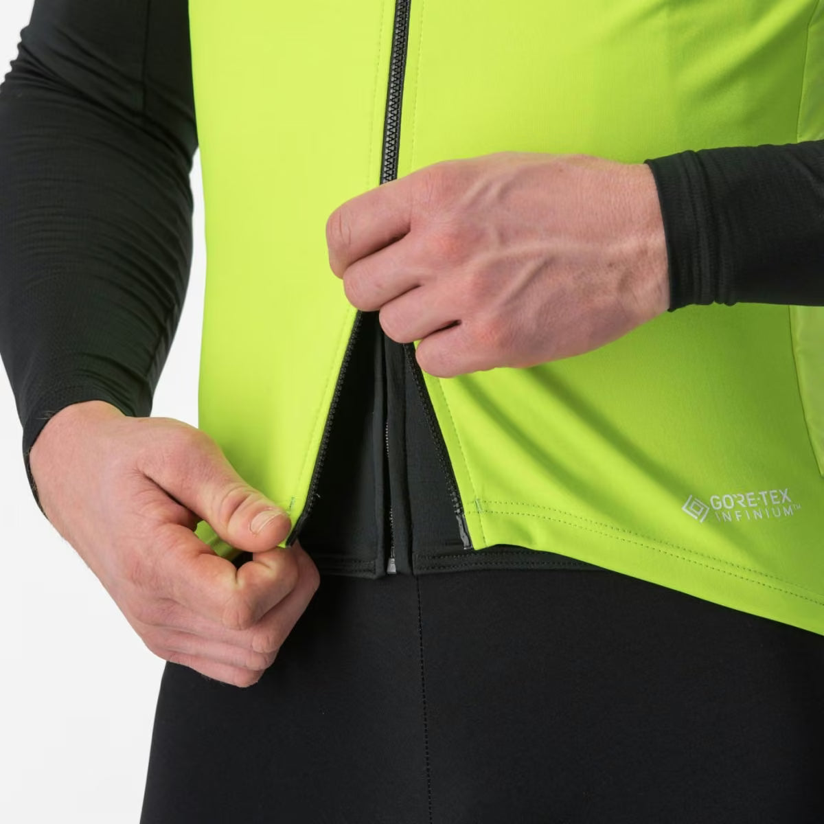 Castelli Perfetto RoS 2 Vest Men's Electric Lime - Image 8