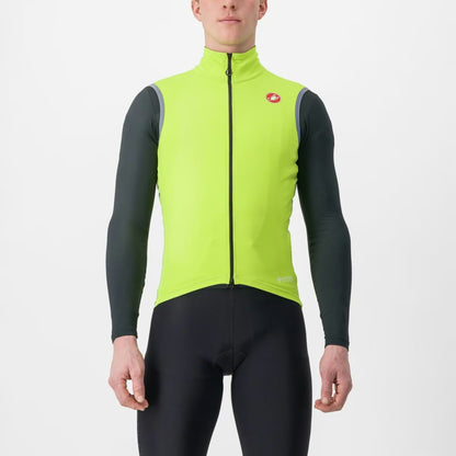 Castelli Perfetto RoS 2 Vest Men's Electric Lime - Image 1