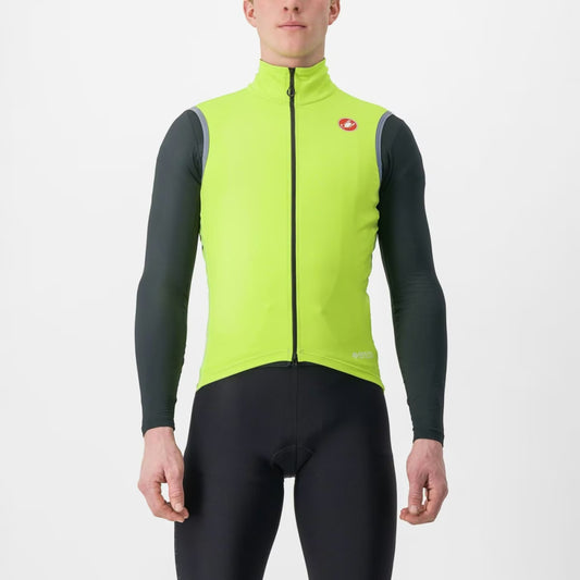 Castelli Perfetto RoS 2 Vest Men's Electric Lime - Image 1