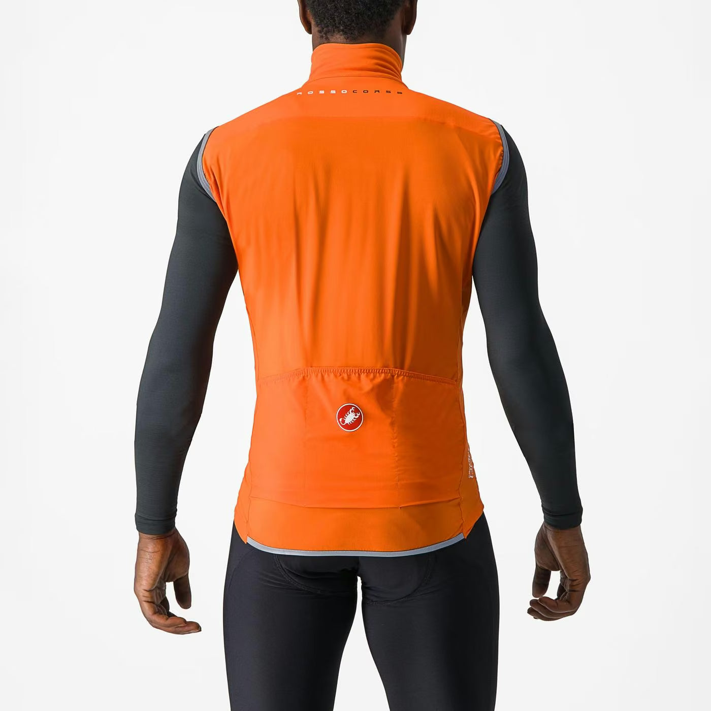 Castelli Perfetto RoS 2 Vest Men's Red Orange - Image 2