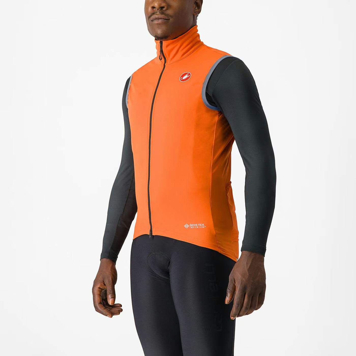 Castelli Perfetto RoS 2 Vest Men's Red Orange - Image 3