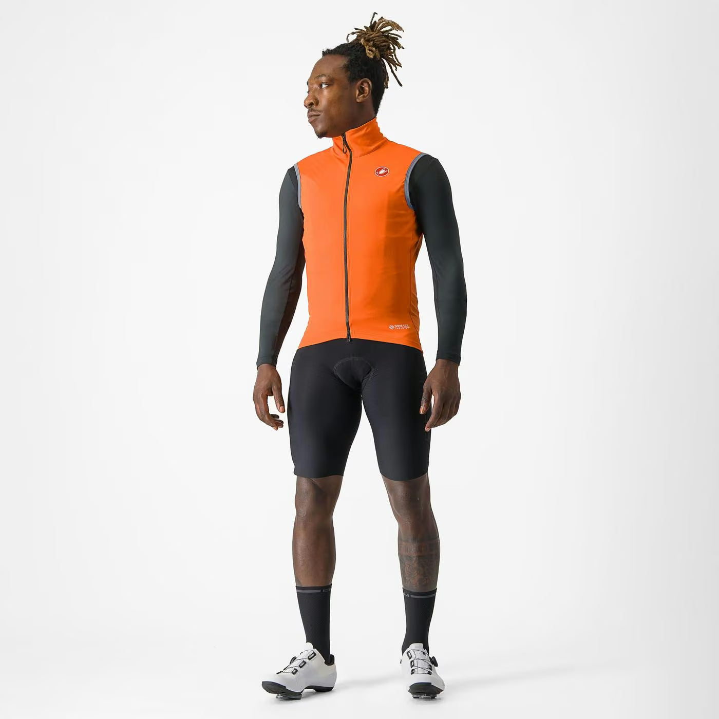 Castelli Perfetto RoS 2 Vest Men's Red Orange - Image 8