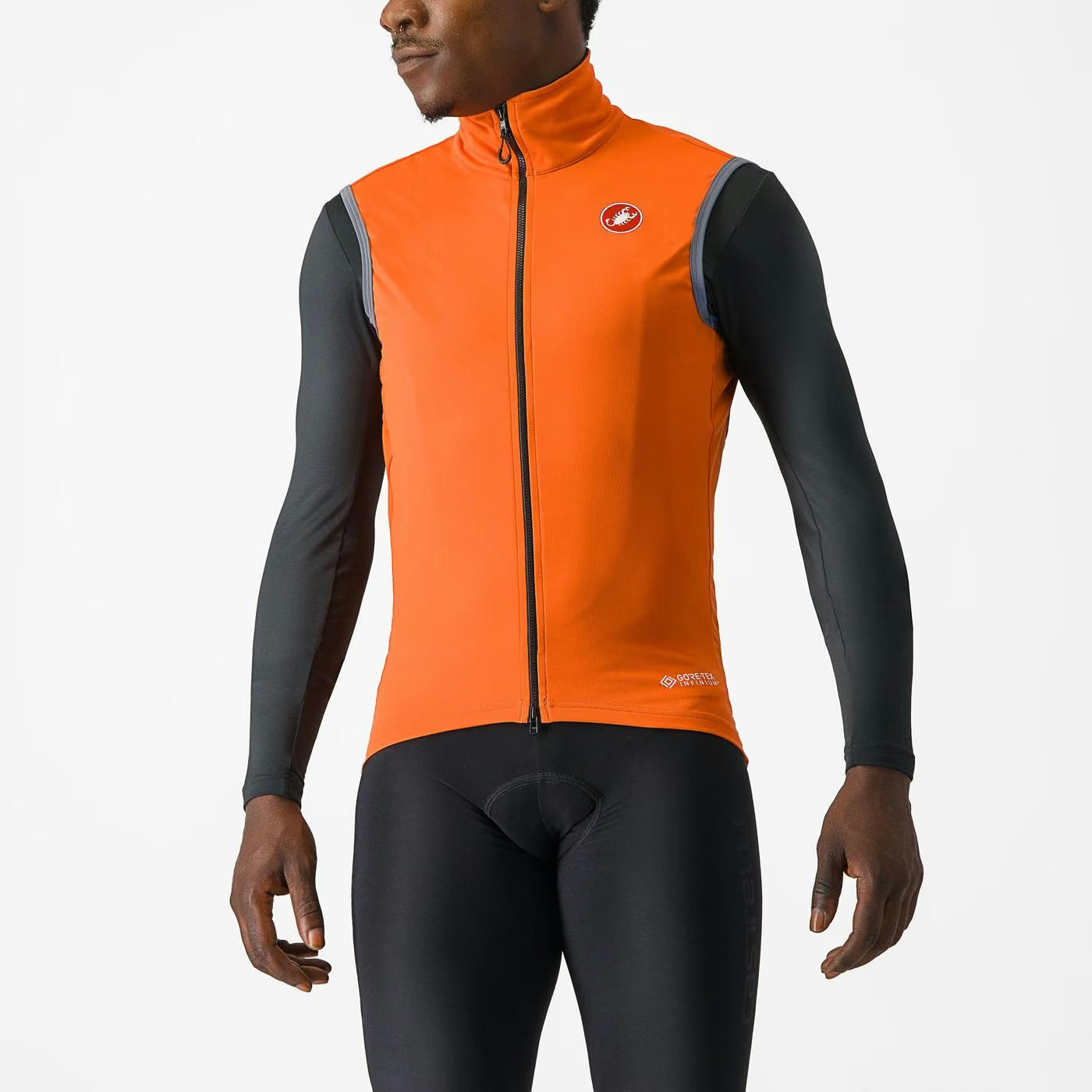 Castelli Perfetto RoS 2 Vest Men's Red Orange - Image 1