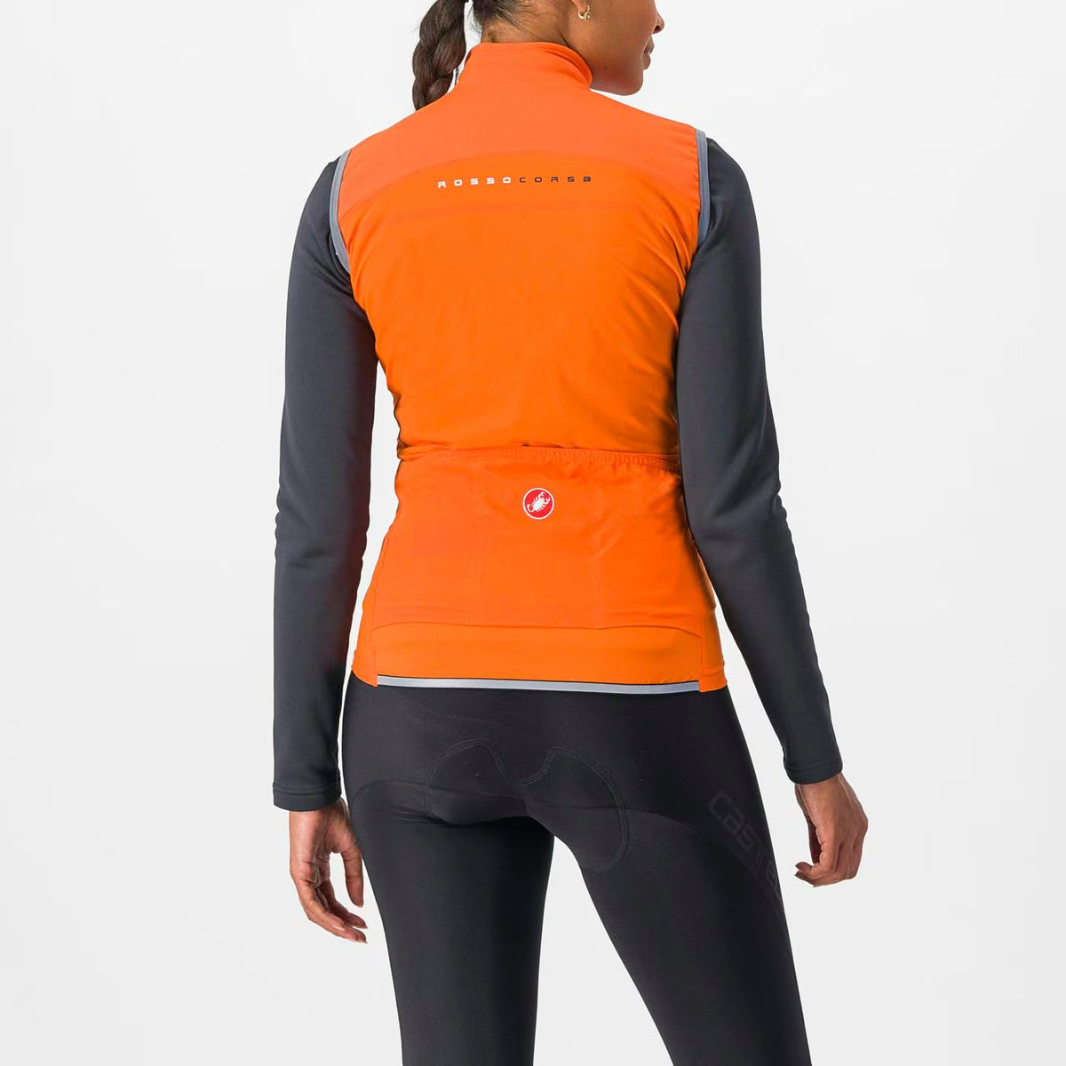 Castelli Perfetto RoS 2 Vest Women's Red Orange - Image 2