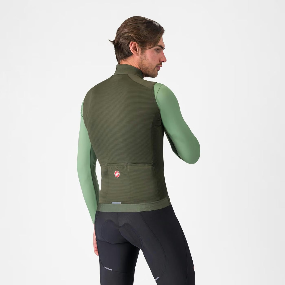 Castelli Espresso Vest Deep Green - Image 2