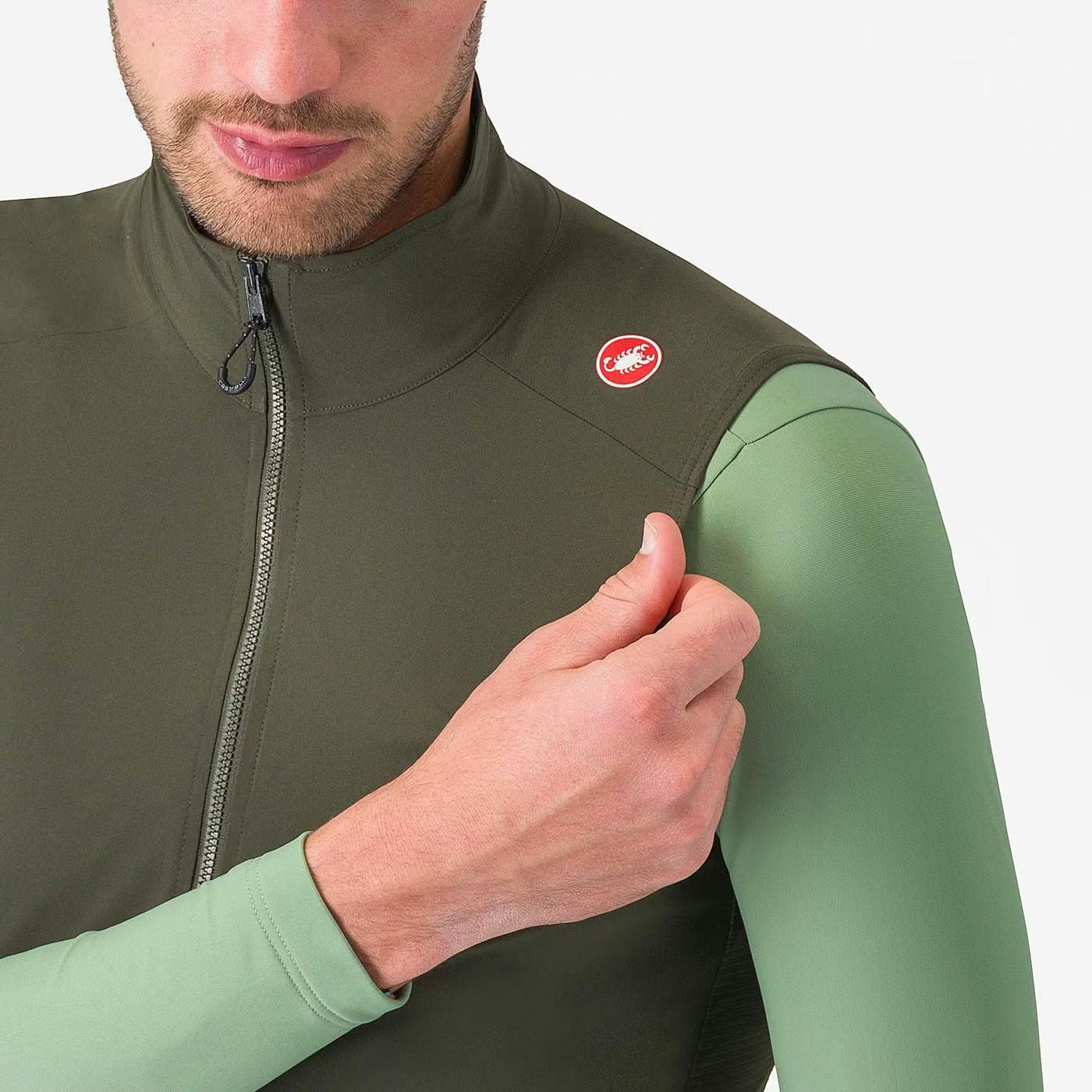 Castelli Espresso Vest Deep Green - Image 3